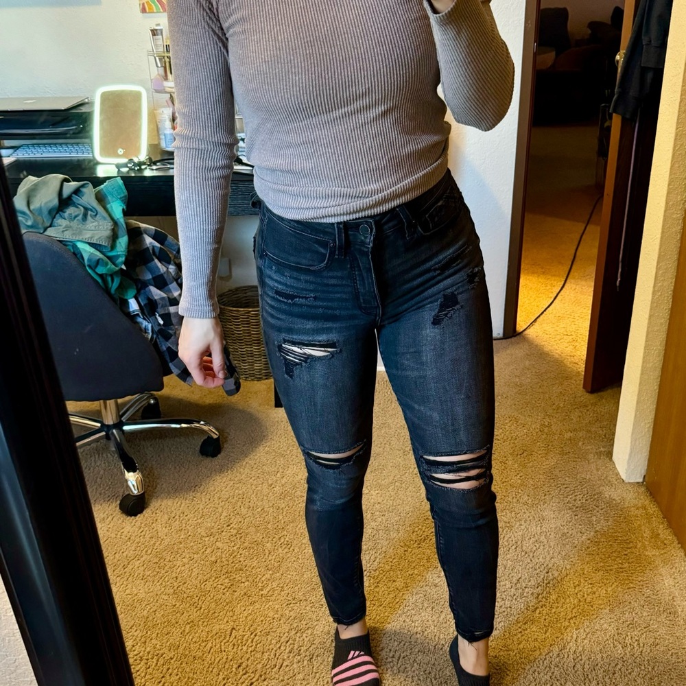 Buckle Black fit no. 35 Ankle Skinny Jeans size 26